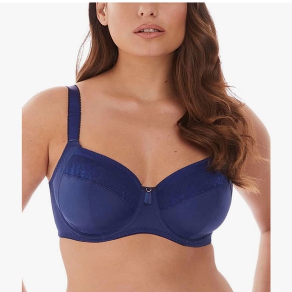 Elegant Navy Blue Women's Bra - Picture 4 of 5